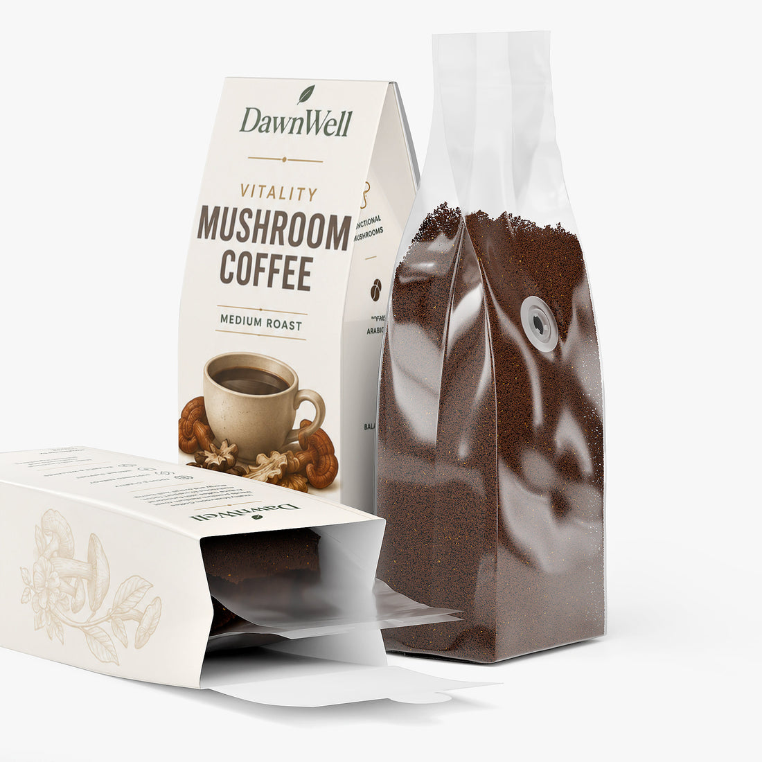 Vitality Mushroom Coffee (Medium Roast)