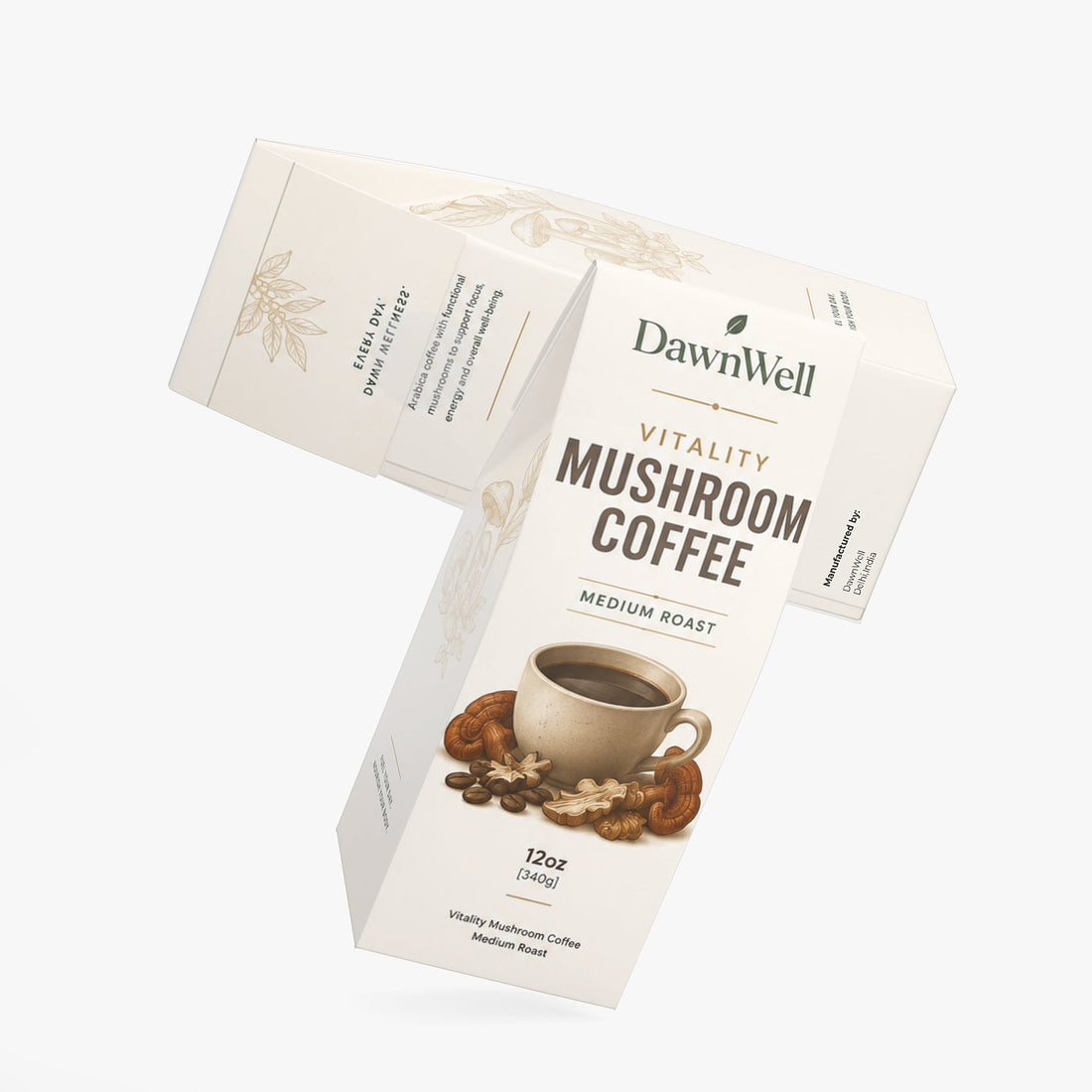 Vitality Mushroom Coffee (Medium Roast)