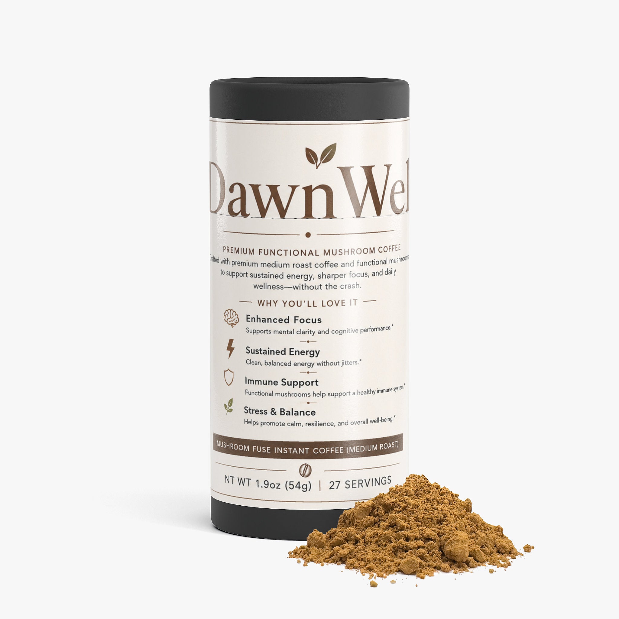 Mushroom Fuse Instant Coffee (Medium Roast)